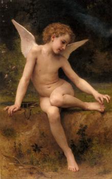 William-Adolphe Bouguereau : L'Amour A L'Epine